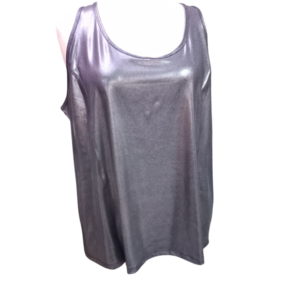 Livi Active Gray Relaxed Sleeveless Tank - Picture 1 of 6